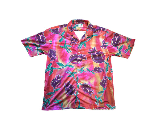 Pomegranate camp style shirt